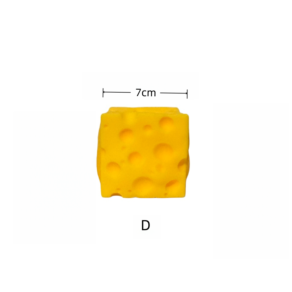 2026 Square Cheese Squishy Toys Slow Rebound Sensory Toys Cheese Stress Balls