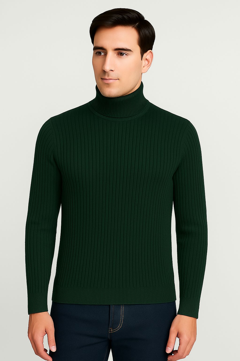 High Neck For Men & Boys Slimfit High Neck For Boys. Winter Long sleeves Turtleneck