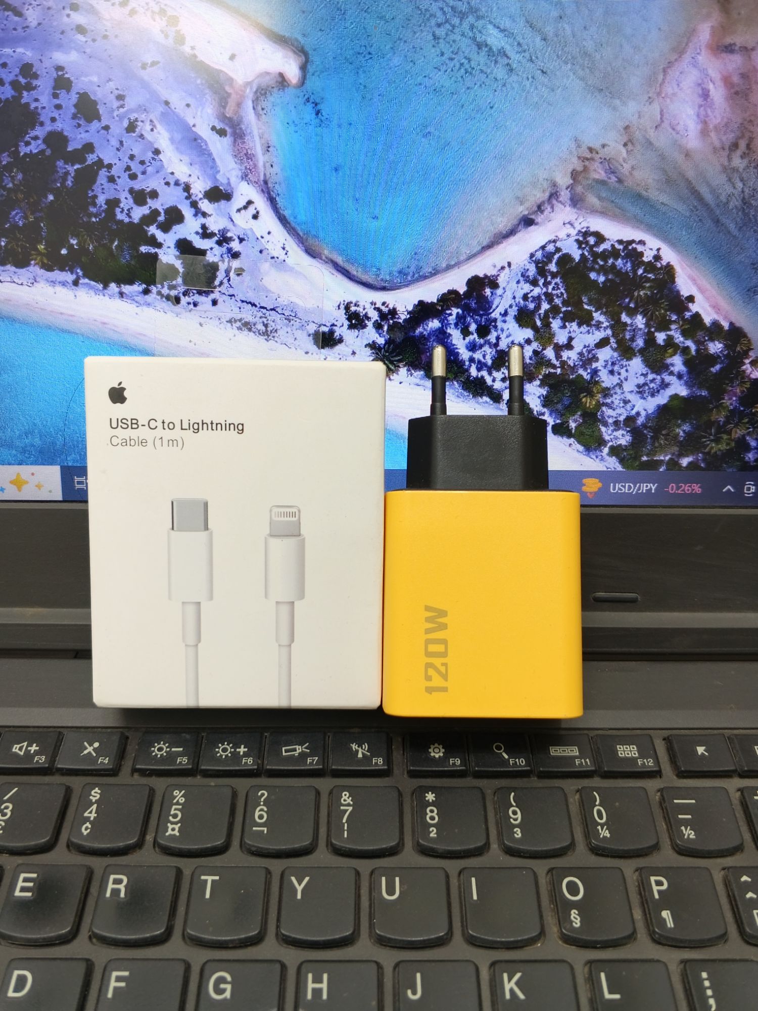 Ultra-Fast Dual PD + 2 USB Ports Power Adapter – Charge 2 Devices Simultaneously”