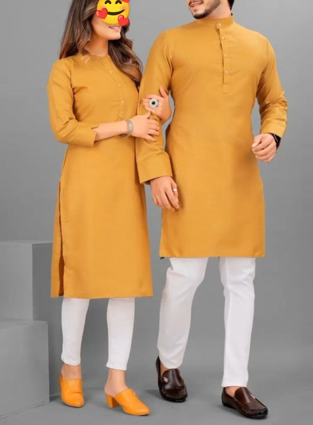 Couple Dress For Eid Eid dressing couple s 2 pc Daraz.pk