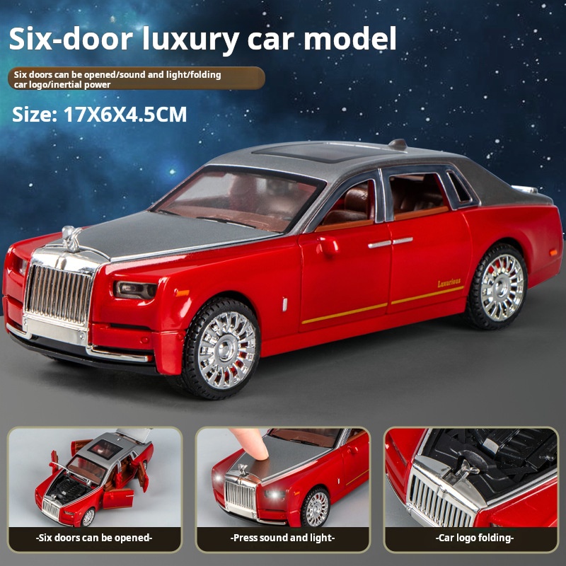 1:32 Mini Car Diecast Ambulance Fire-Truck Policecar Model Sound And Light Vehicle Simulation Collection  Toys