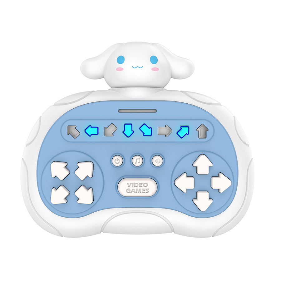 Quick Push Game Pop Up Fidget Bubble Electronic Pop It Pro Game Light Antistress Toys For Adult Kids Gift