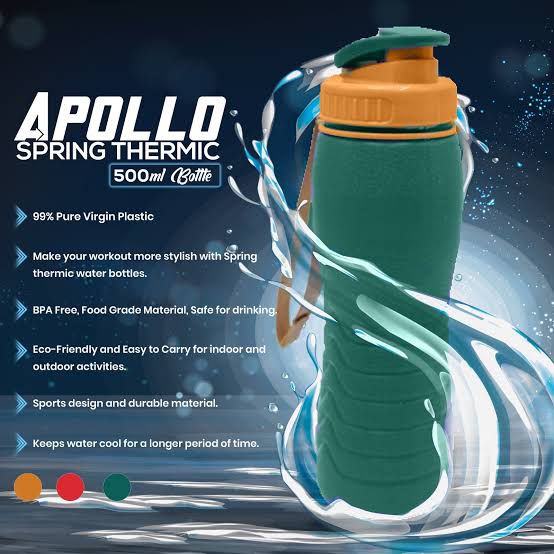 Apollo 500ml Sports Bottle