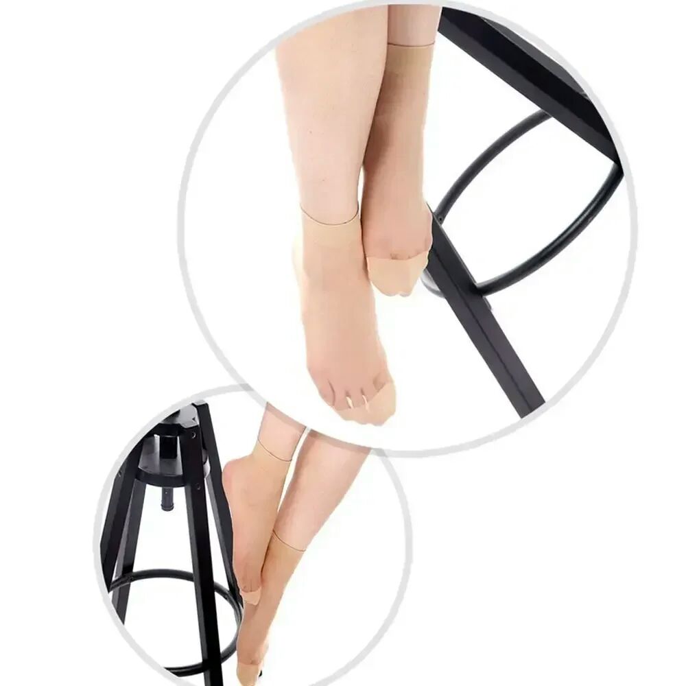 Women’s Transparent Silk Ankle Socks UltraThin Nylon Summer Stockings
