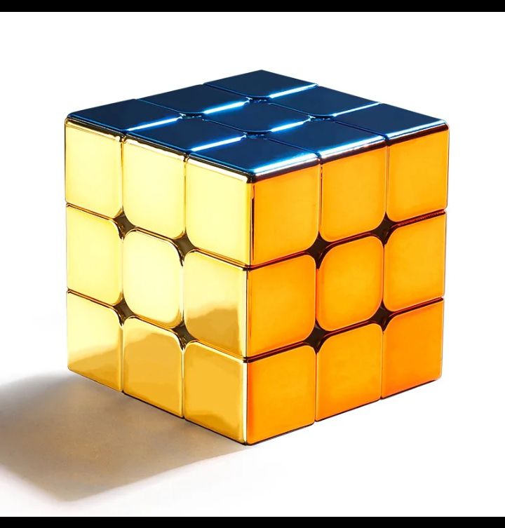 metallic rubik cube | Daraz.pk