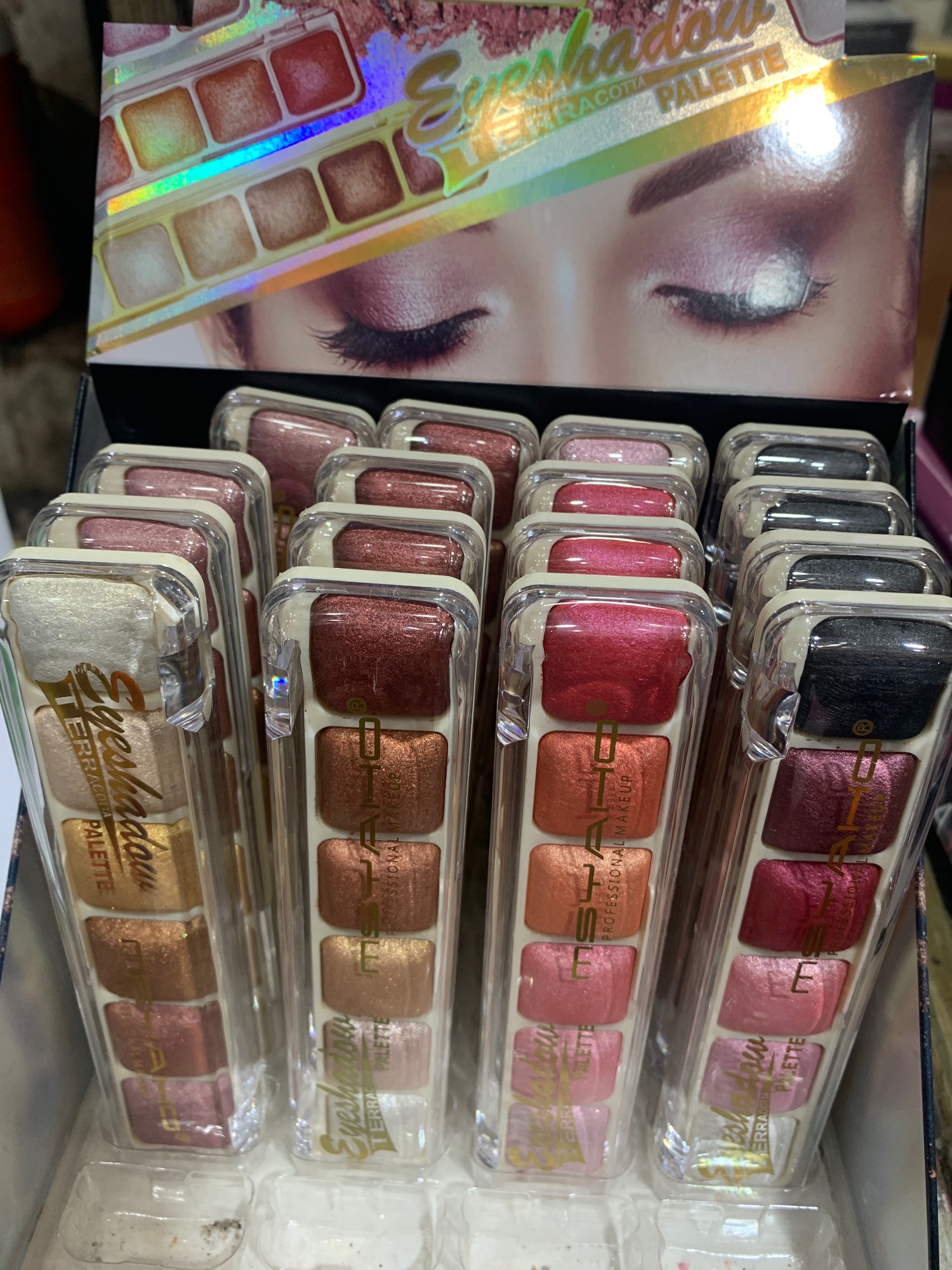 Professional Makeup Blusher Highlighter Eyeshadow Pallette