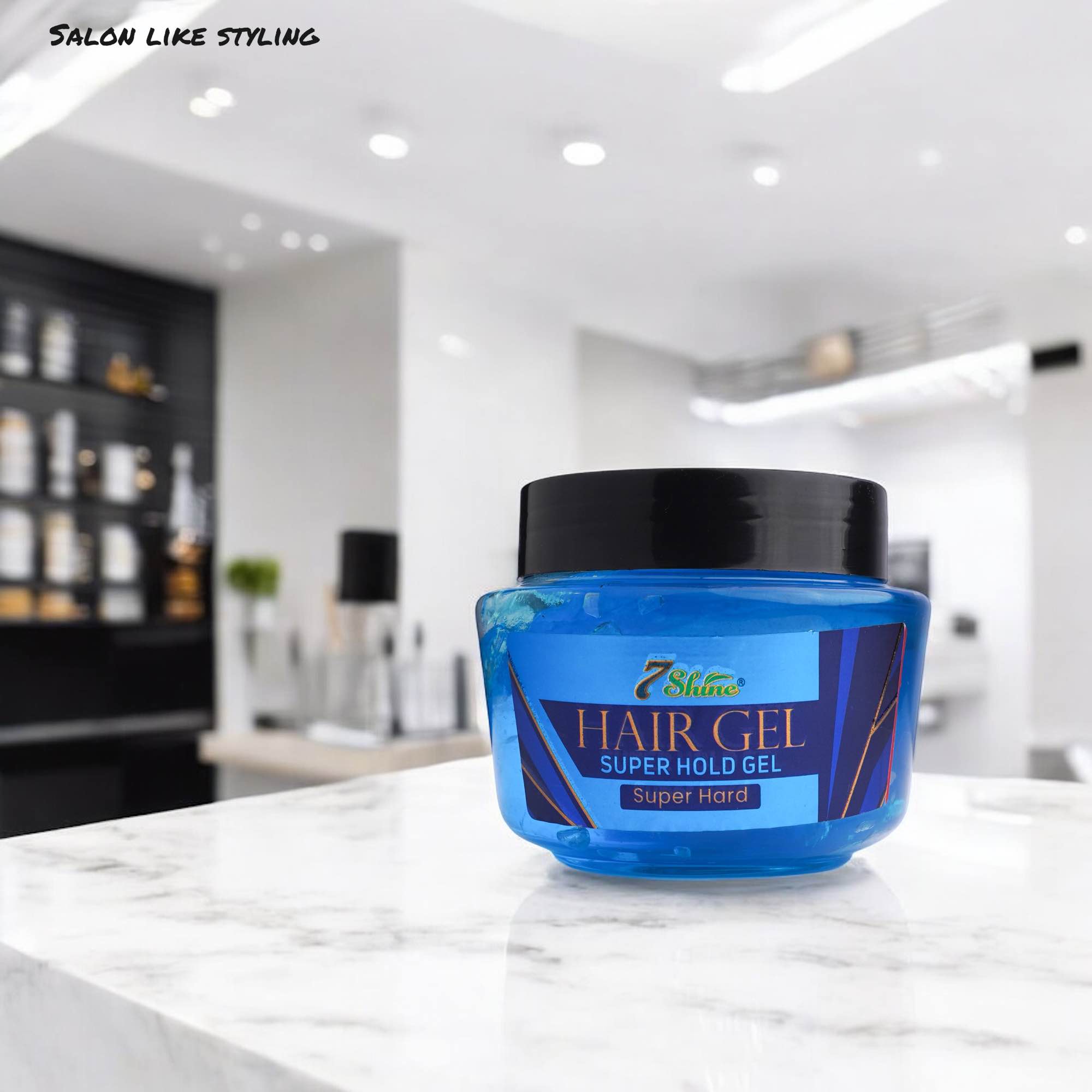 7 Shine Super Hard Hair Gel (125ml) | Mini pack