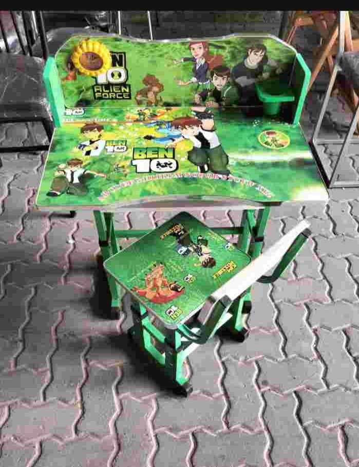 Kids Study Table with Chair Ben 10 Daraz.pk