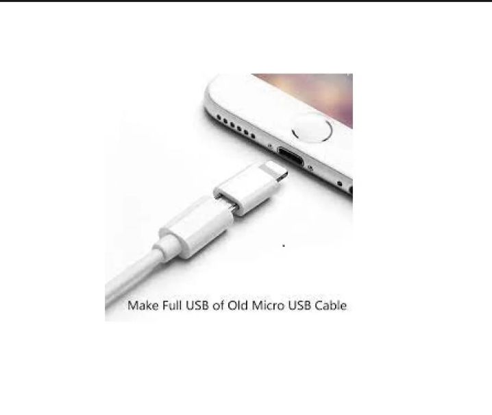 Android Micro USB to Lightning Converter/ Android To Iphone Converter price in Pakistan