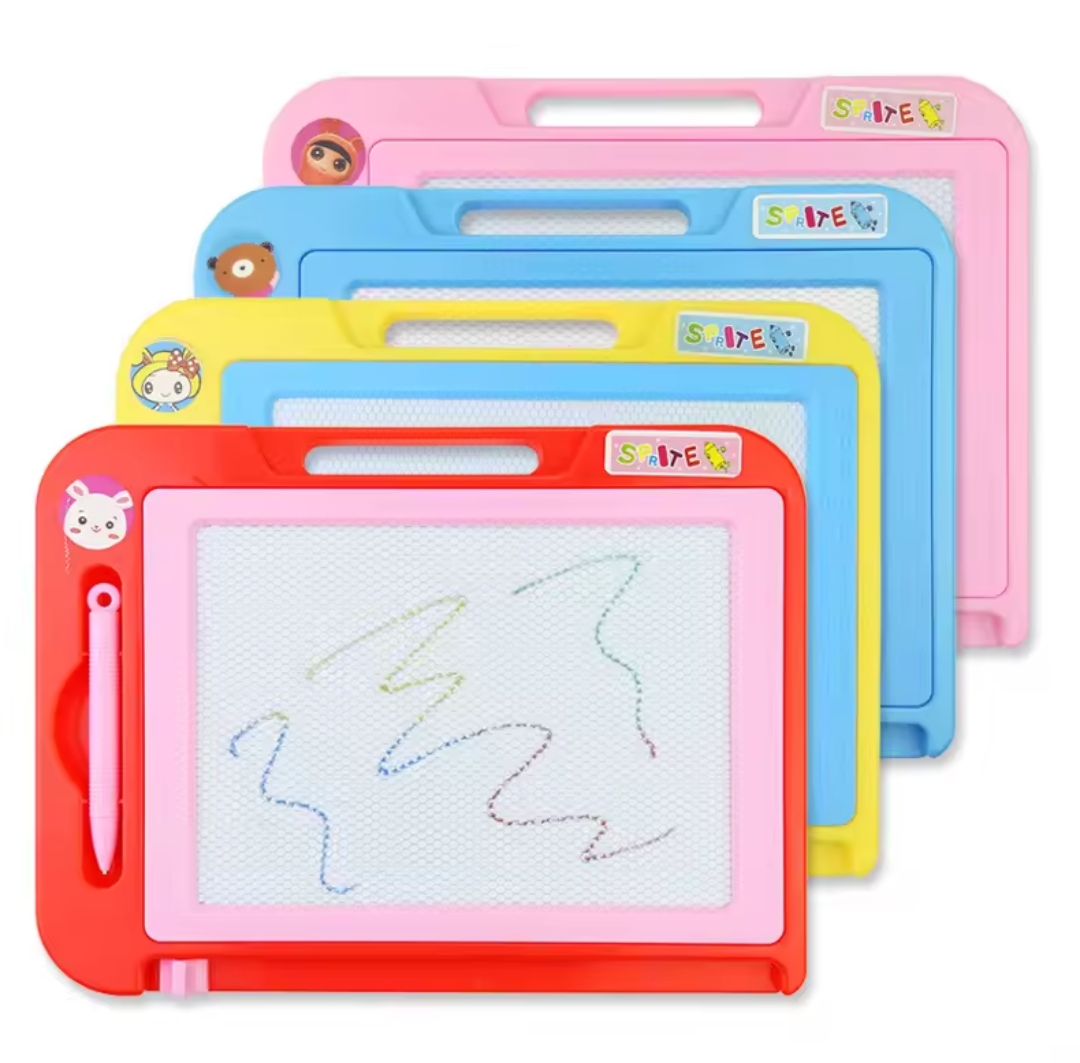 Kids Magnetic Doodle Drawing Board Table Sketchable Sketch Board Baby Graffiti Writing Early Educational Drawing Pad
