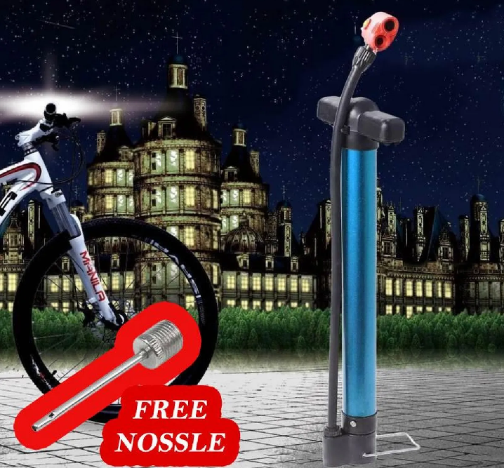Multi Purpose Air Pump - Cycle Pump Football Pump free nossel