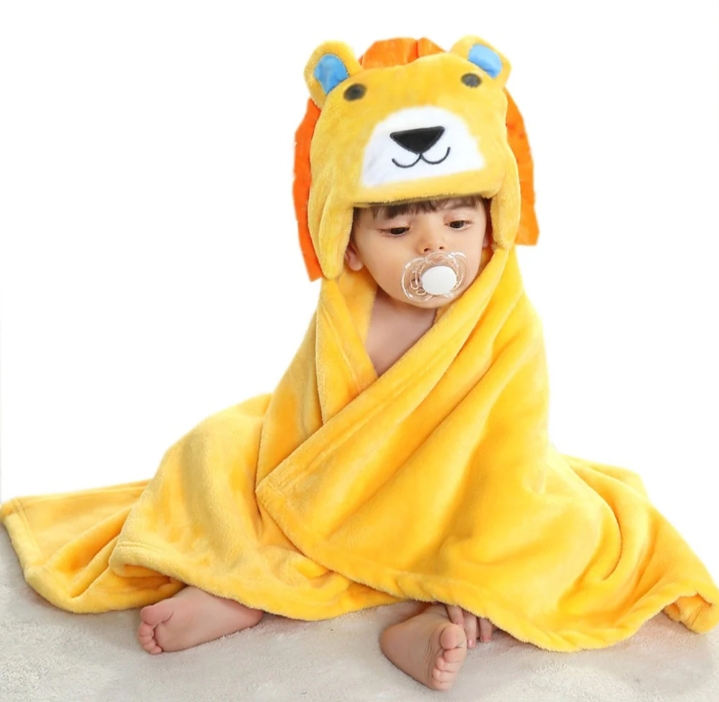 Cute Baby Blanket/Newborn Baby Wrap Swaddling Animal Blankets