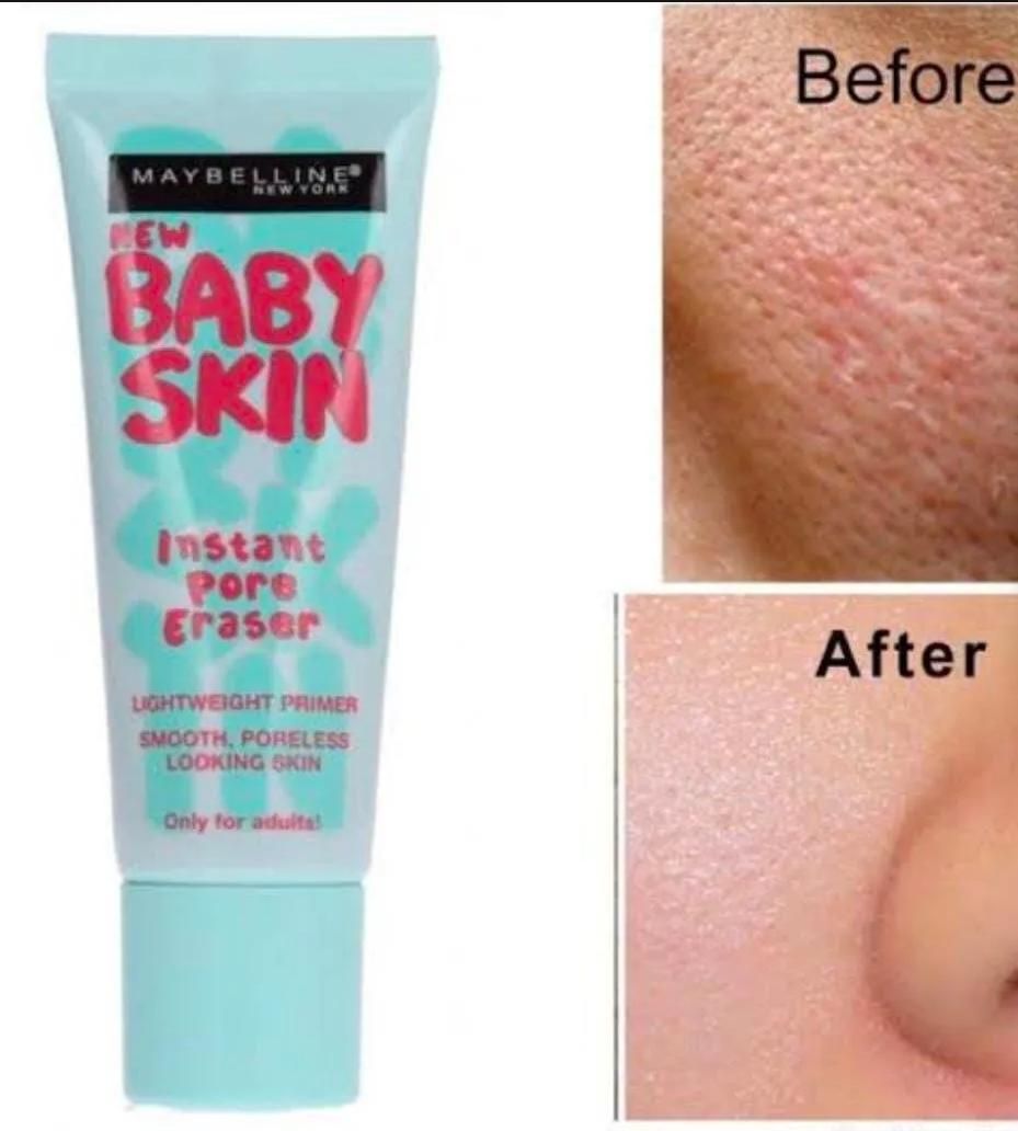 Baby Skin Instant Pore Eraser Primer Barcode scan 30ml