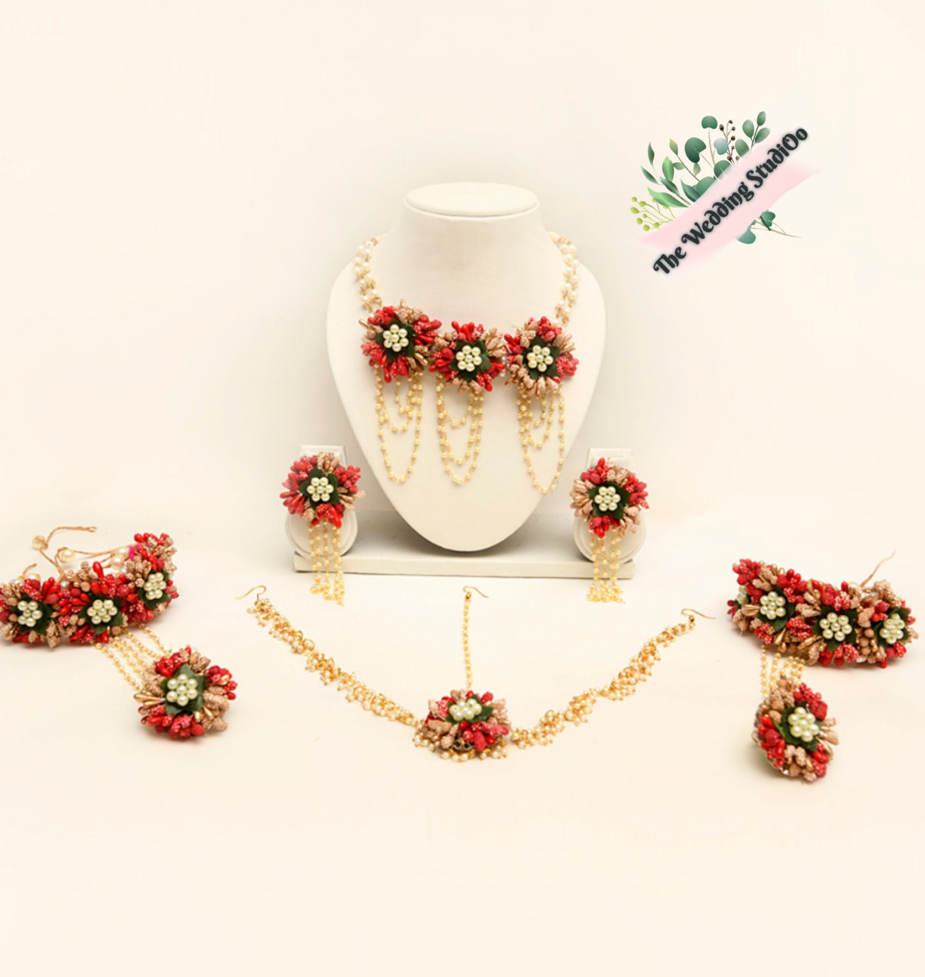 Artificial Flower Jewellery For Mehndi Daraz Pk Artificial Flower