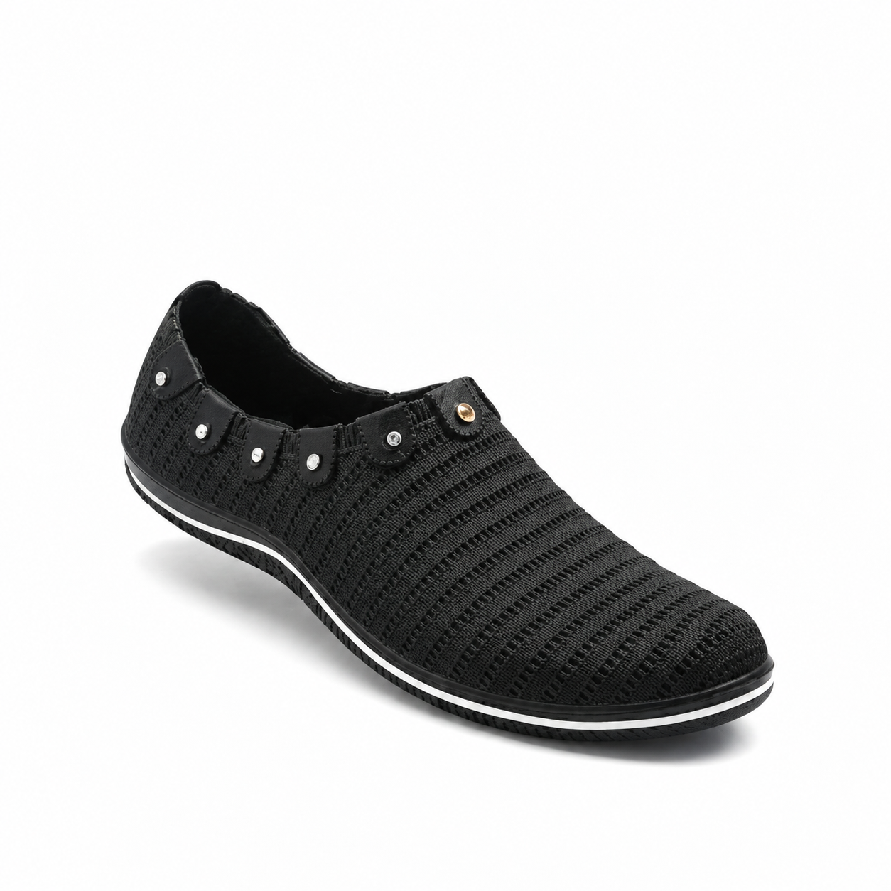 Women's Pure Nylon Comfort Slip-On - Girl's Casual Comfortable Shoes for winter  - Girl's Stylish Full Closed Warm Rubber Nylon Shoes - Boots - Lightweight Nylon & Rubber Loafers - Stylish Grey Walking Rainy Boots Footwear - Sizes 6, 7, 8, 9