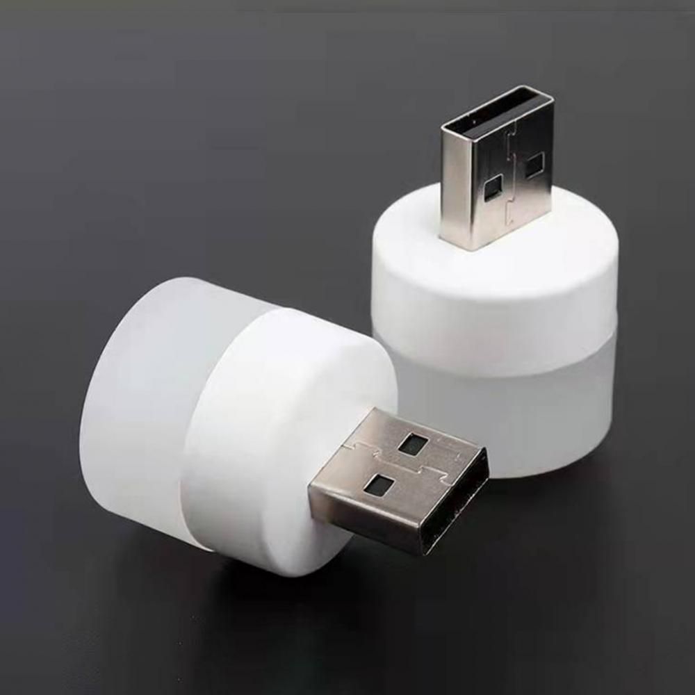 Pack of 2 Mini USB LED Light Bulbs | USB Plug Lamp Computer Mobile Power Bank | White | Small Book Lamp | LED Eye Protection Reading | Light Desk Lighting. Mini Led Usb Light Night Light Mini bulb Mini USB LED Light Bulbs