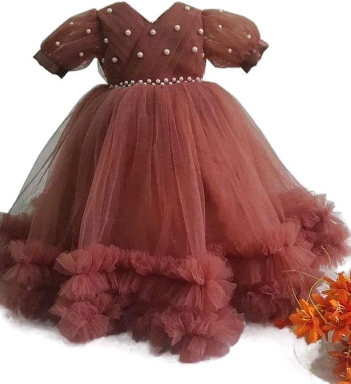 Stylish Barbie Frock For Girls | The Bobo Store