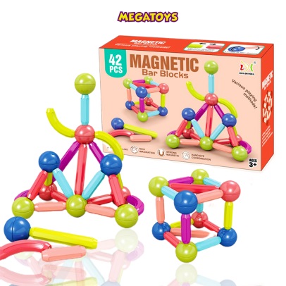 42pcs Magnetic Balls and Rods Set