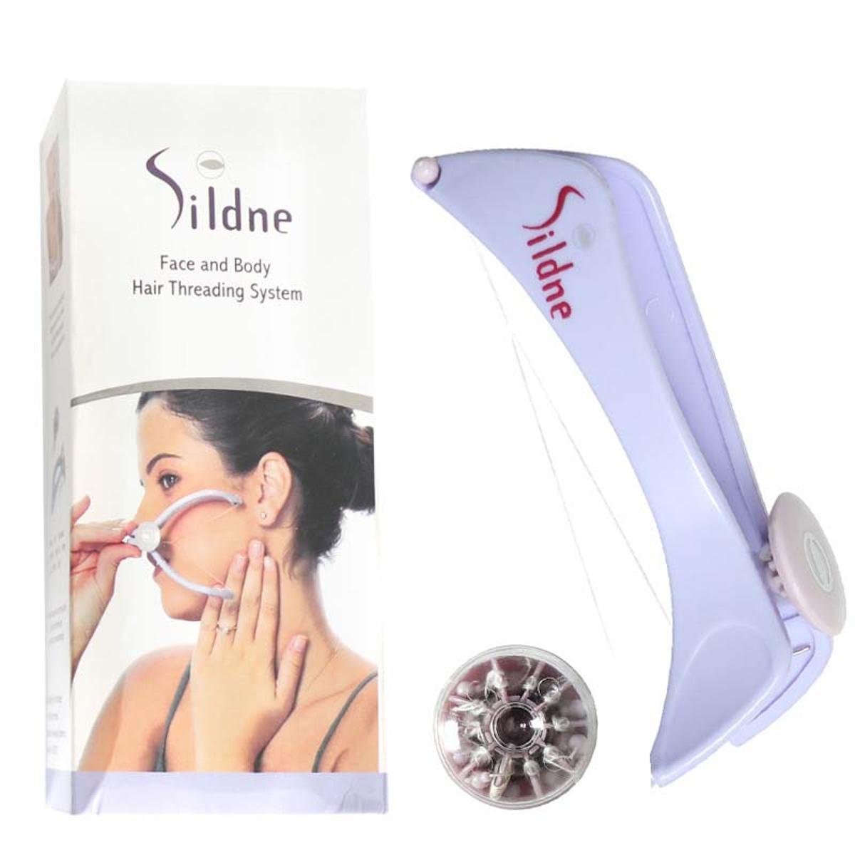 Silque hair Threading Machine For Women Facial Hair Remover Machine ,Hair Remover Machine, Flawless Hair Remover Face Threading Tool Makeup Beauty Tool