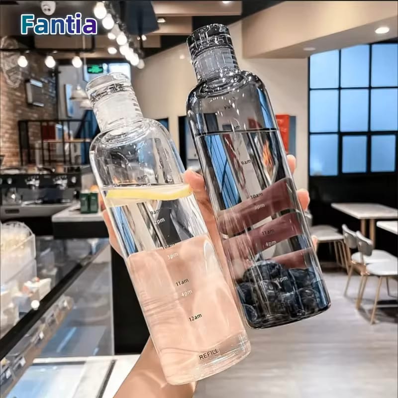 500ml Time-Scale Water Bottle