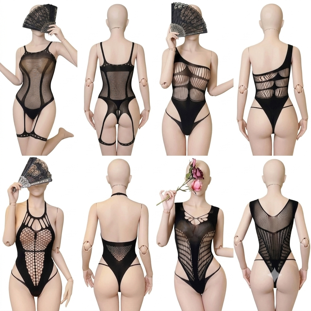 Women Bodystocking Nightwear Lingerie – Stretchable Free Size Body Stocking