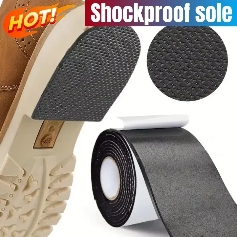 1m Long-lasting Non-slip Shoe Protectors Self-adhesive Shoe Sole Anti Slip Sticker High Heel  Pad Wearable Cushion Pad New
