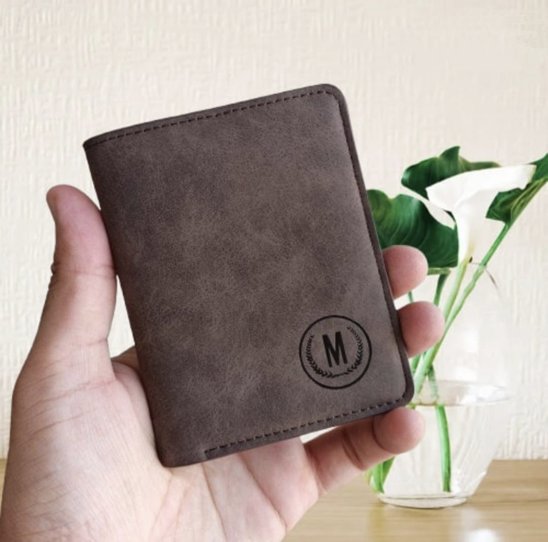 M Brand Very High Quality Decent Size Wallet For Mens