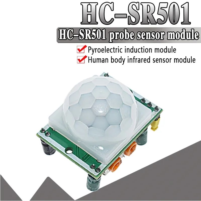 motion sensor HC-SR501 Adjust IR Pyroelectric Infrared PIR Motion ...