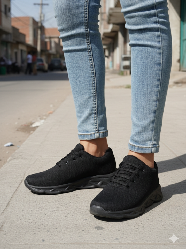 New Women'S Spring and Summer Casual Flying Woven Sports Shoes Light wight Women'S Outdoor Fashion All-Match Trend Casual Sports & Stylish Casual, normal Routine Shoes For Girls 
Low Price Select Size From Size Chart