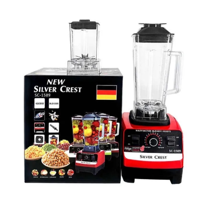 Silver Crest Multifunction 2 in 1 Ultra heavy Duty Blender Machine 2 in 1, SC-1589 Multi Brand Raf,sinbo, silver crest, Bosch Powerful blender and grinder 2.5 Large Capacity