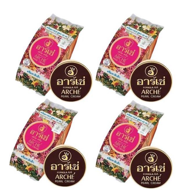 Pack Of 4 Arche Pearl Beauty Cream Thailand Beauty Cream 3 Gm