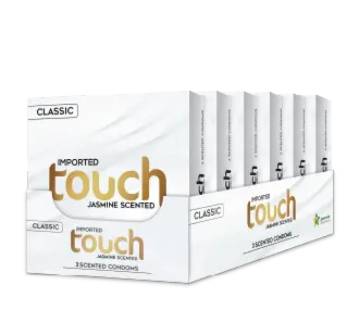 Touch jasmine pack 3*6 =18 condoms in box