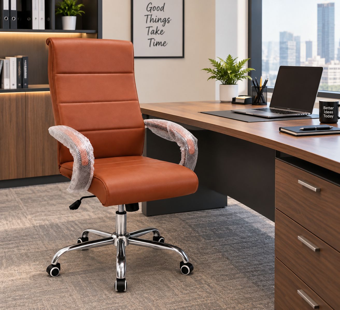 Office Revolving Chair/ Boos Chair/ Computer Chair/ Comfortable Chair , dining chairs, chairs for office,schools, restaurants, meetings.