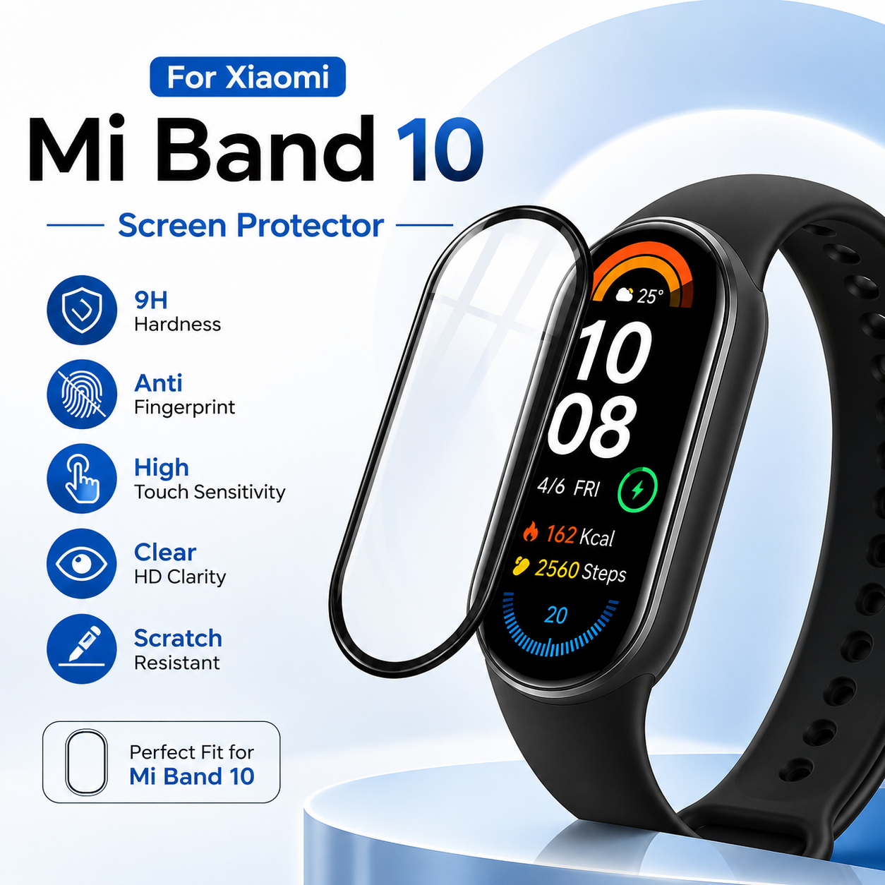 Mi Band 10 Screen Protector - Xiaomi Mi Band 10 Screen Protector