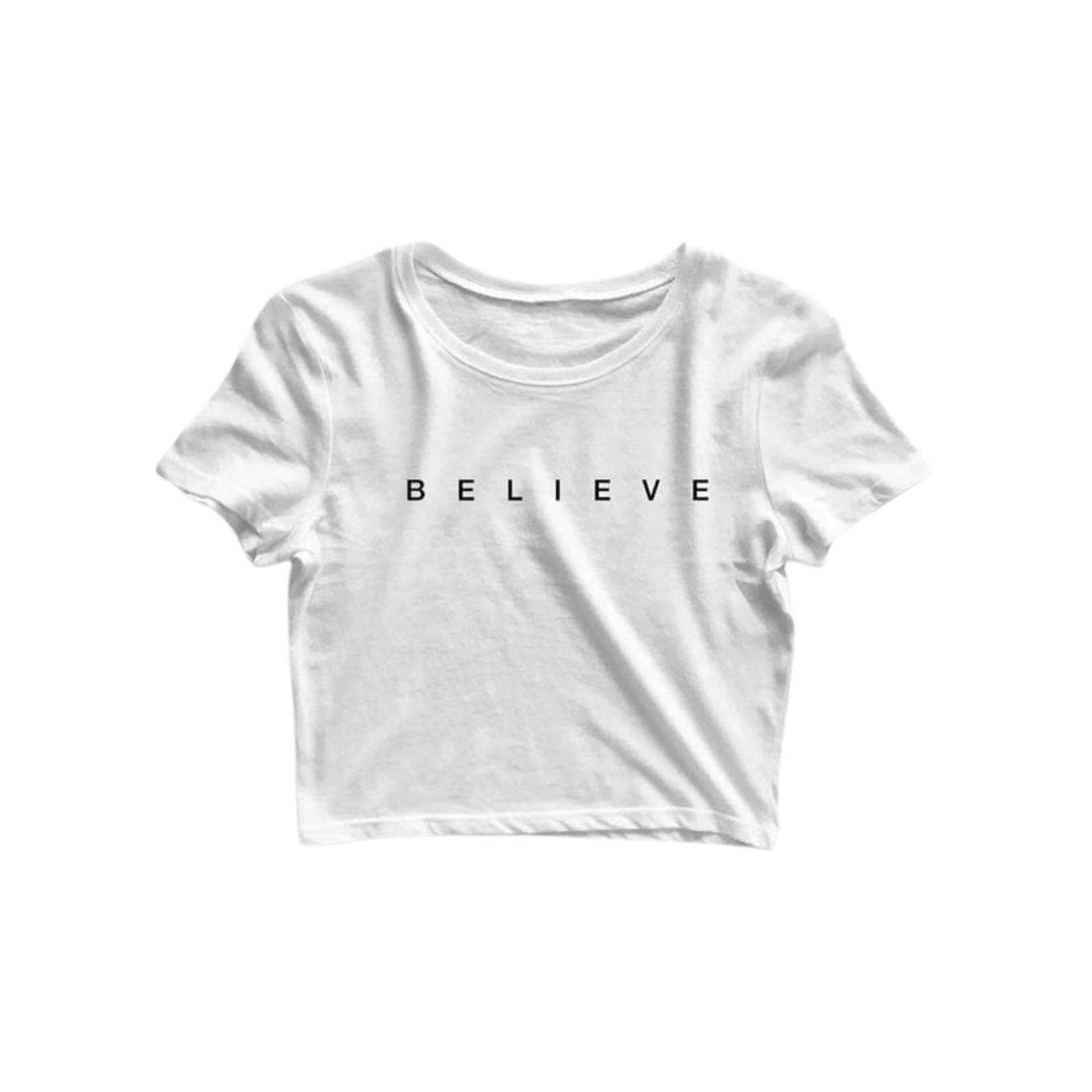 THE VINTAGE CLOTHING NEW TRENDY COLLECTION IMPORTED HIGH QUALITY PRINTED CROP TSHIRT FOR WOMENS AND GIRLS - New Launch Jan 2025 - Crop Top