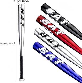 Aluminum Baseball Bat – Durable Lightweight Training & Practice Bat