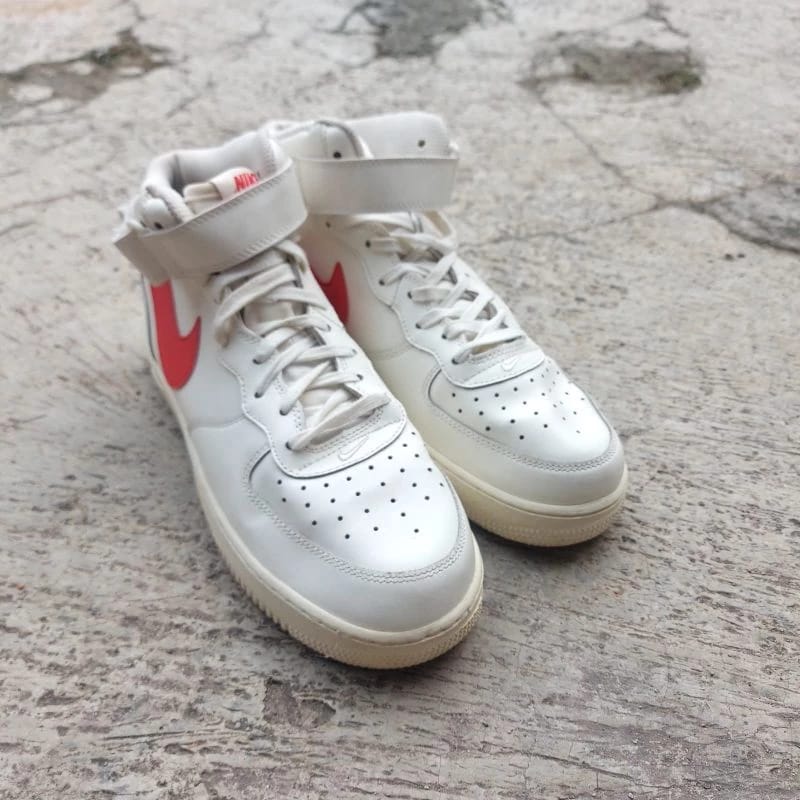 air force 1 mid sail university red
