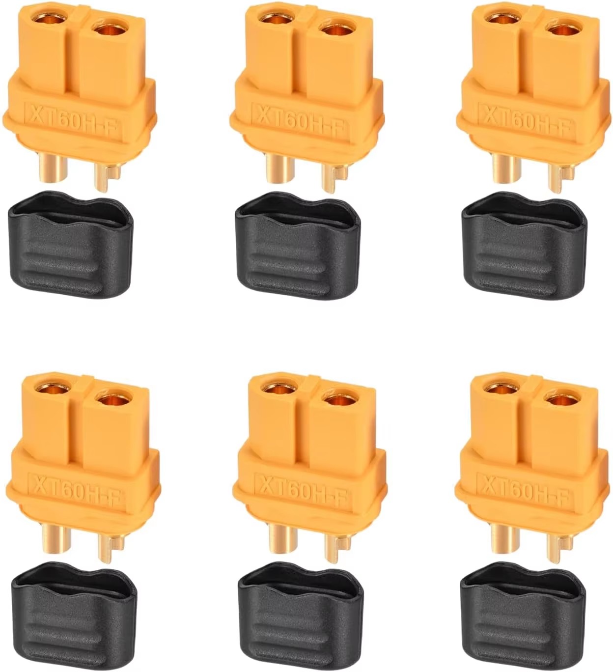 Male & Female Connector XT60 XT90 Plugs Wire Cable Connectors Adapter with Sheath Housing for RC Battery Car Airplane