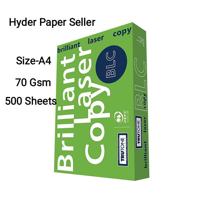 Blc paper A4 Size 70 Gsm Ream (500 Sheet) Daraz.pk