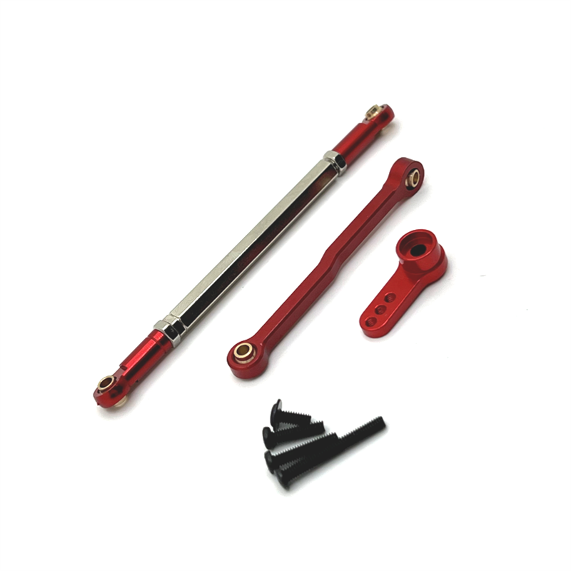 Metal Upgrade Steering Rod Servo Arm RC Car Parts Fit For MN168 MN82 MN78 D90 D91 D96 MN99S Remote Control Car Accessories