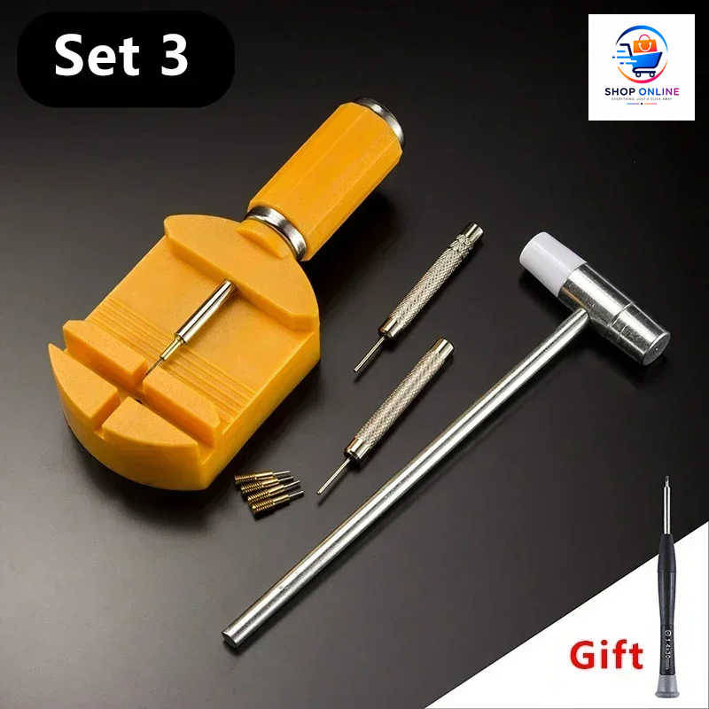 Watch Link Remover Tool | Watch Strap Adjuster | Metal Watch Band Link Remover Kit | Bracelet Pin Removal Tool | Watch Band Resizer | Watch Repair Tool Kit | Wrist Watch Strap Sizing Tool | Link Pin Remover