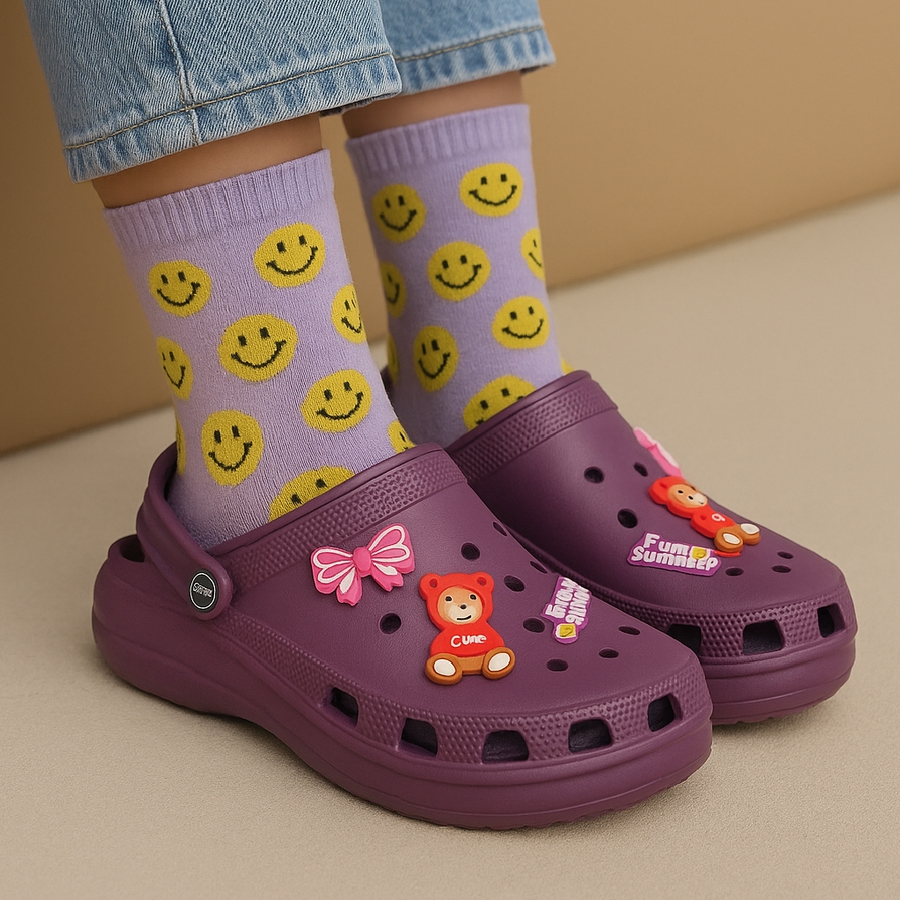 Women Cozy Clogs EVA Sandals Soft & Comfortable Slip-On & Crocks Sandals for Women Outdoor Fashion Year Round