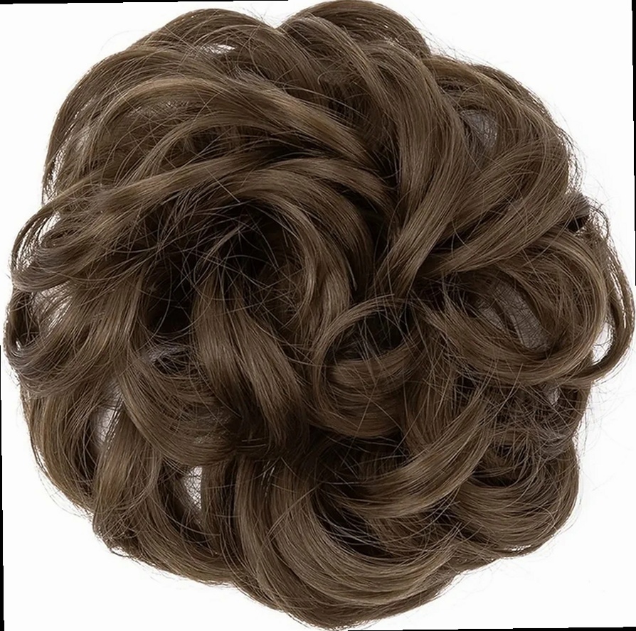 Hair Extensions Synthetic Hair Jura Scrunchie Hair Bun Extension Hairpiece For Women Girls Instant Juda Maker Daily Casual Party Bridal Styling