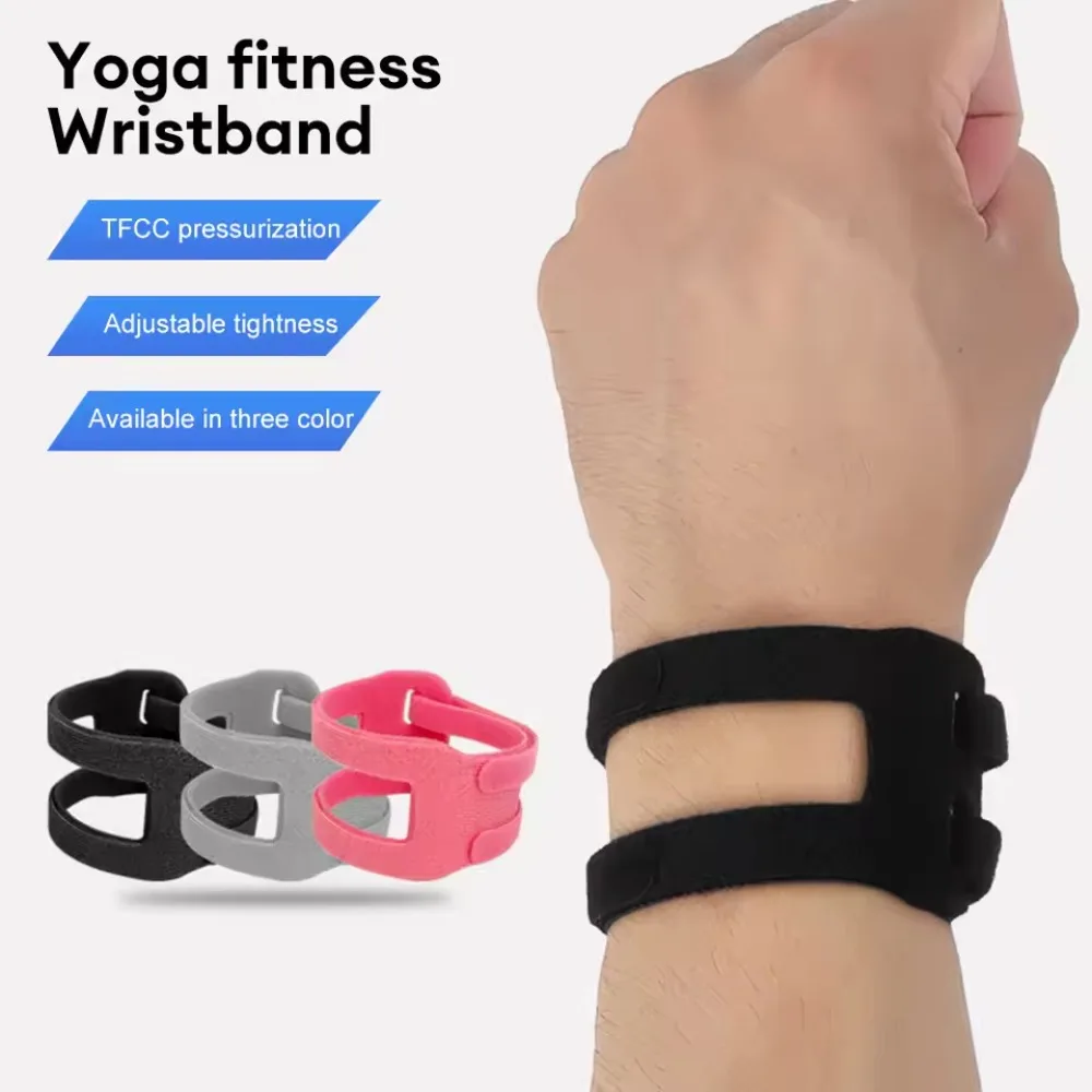 Adjustable Yoga Fitness Wristband Wrist Brace Relief Pain Wrist Band Brace Injury TFCC Tear Injury Brace Sports Wrist Support