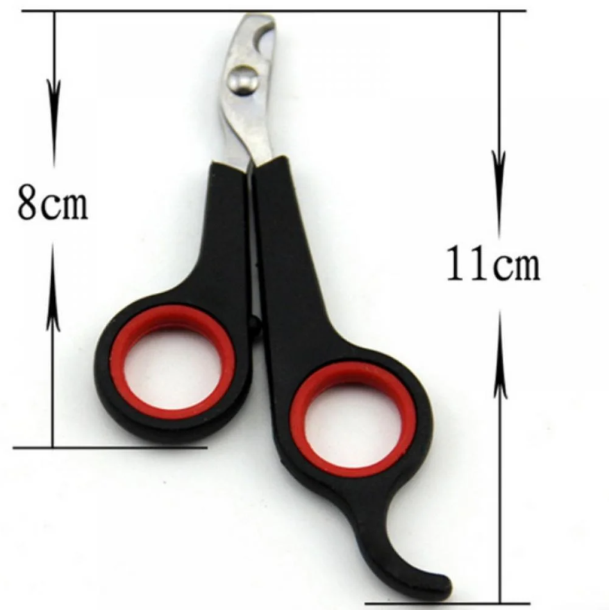 Nail Cutter - Claw Trimmer - Stainless Steel Nail Scissor Random Color