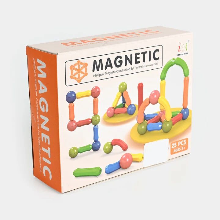 Learning Boys Girls Toys Age 4-5,Magnetic Blocks Magnet Toys for Toddlers 1-3,Magnetic Balls and Rods Set Educational Magnet Building Blocks,Kids Toys for 3+ Year Old Gifts(25pcs)