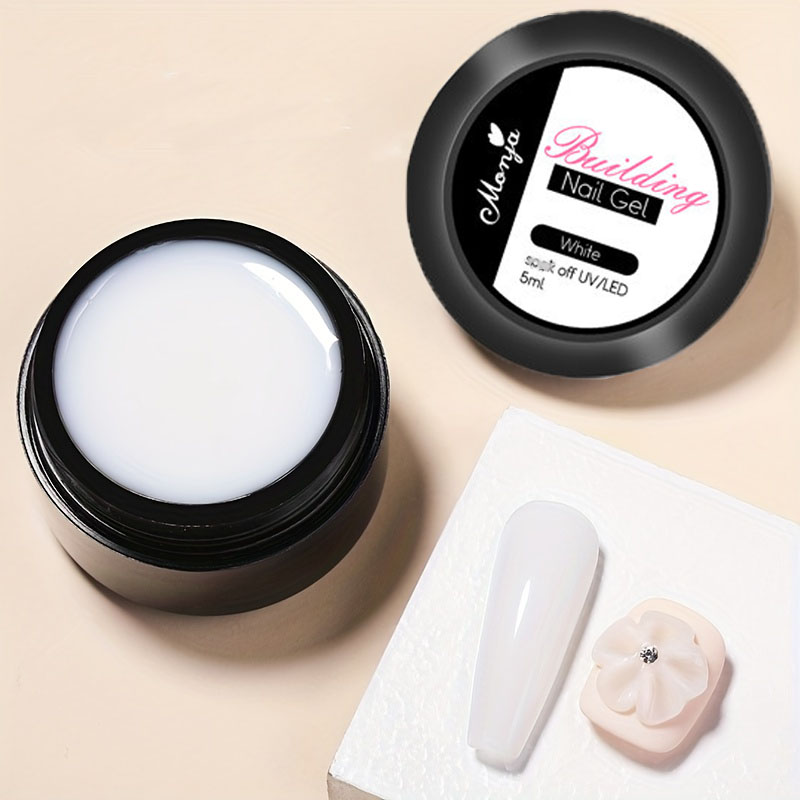3D Multigel Non Stick Hand Extension Nail Carved Gel Polish 5D Modeling Solid Stereoscopic Carve Shaping