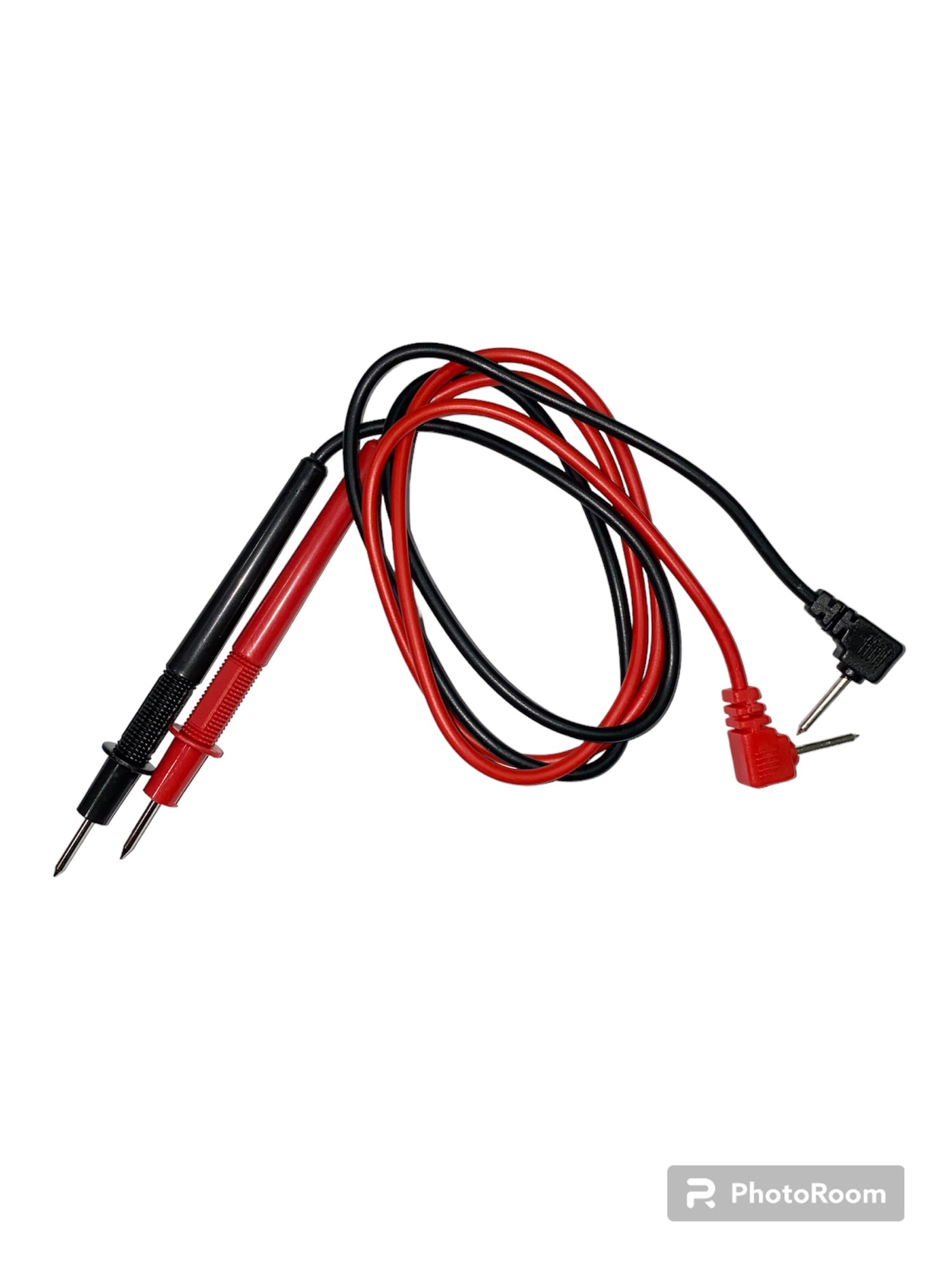 Pair of analog Multimeter Test Probe Leads straight Plug Connector ...
