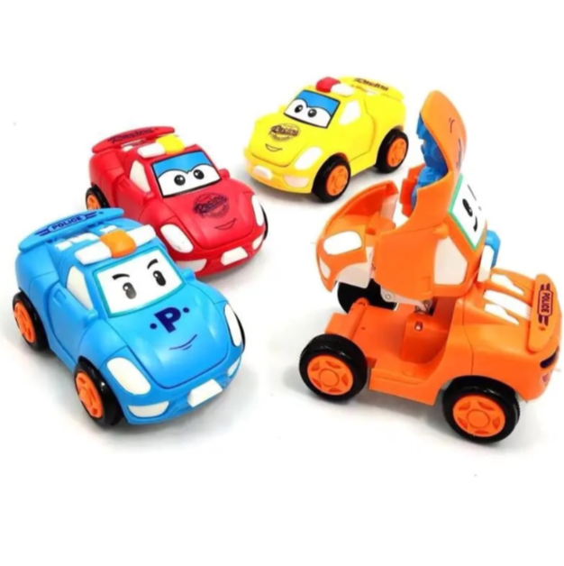 Transformers robots car friction car 2in 1 function