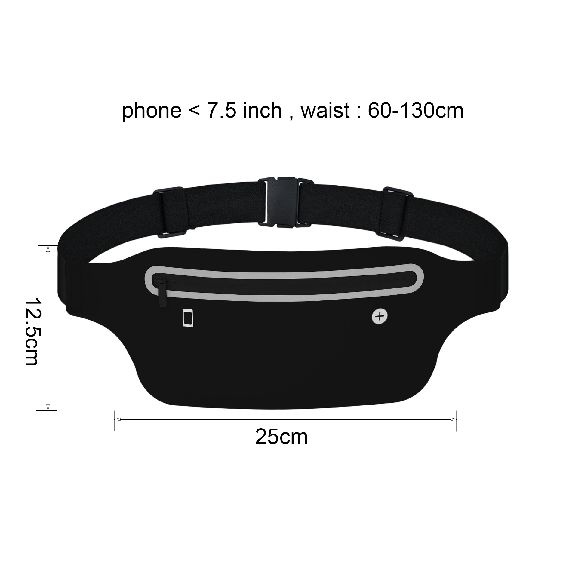 Running Belt Waist Bag Sports Fanny Pack Women Men Waterproof Gym Phone Pouch Jogging Fitness Invisible Waist Pack